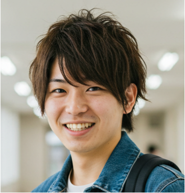 青山学院大学に合格した田口さん